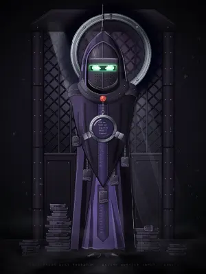 Inquisitor, painted bust